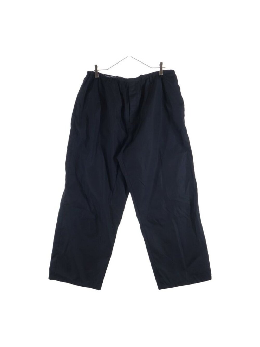 Prada Triangle Logo Nylon Jogger Pants Black